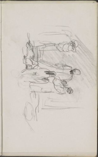 Figures in a circle