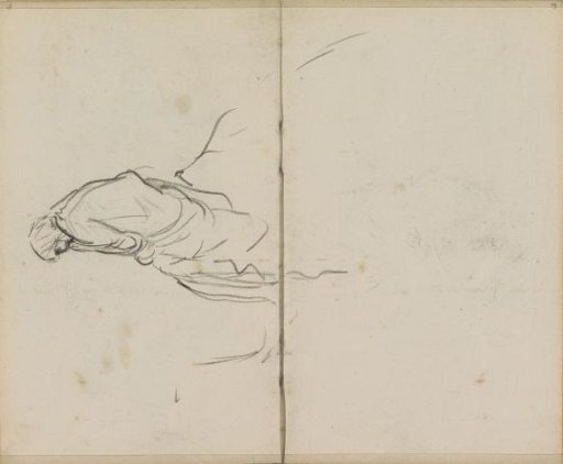Seated figure