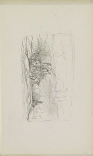 Figures on camels in a desert landscape