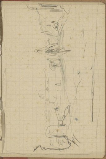 Landscape with figures at the edge of a city