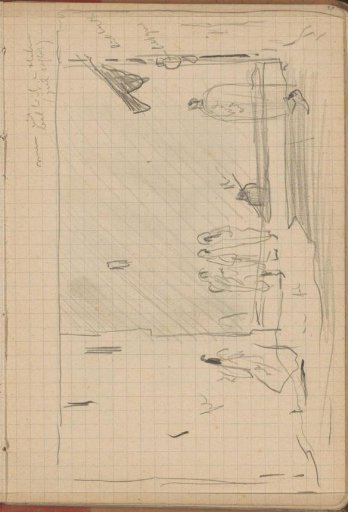 Figures at a street corner