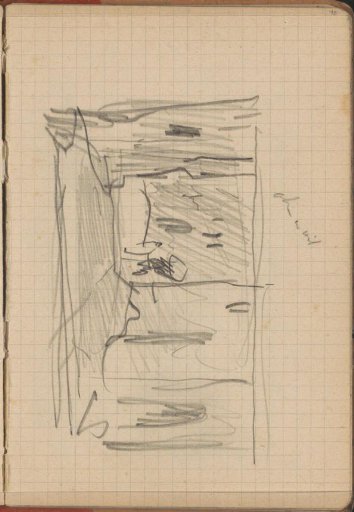 Street with a figure