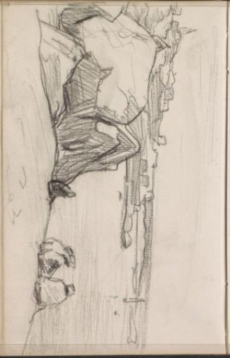 Sitting Figures by a Bay