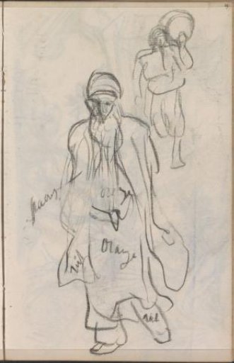 Two Men in Oriental Clothing