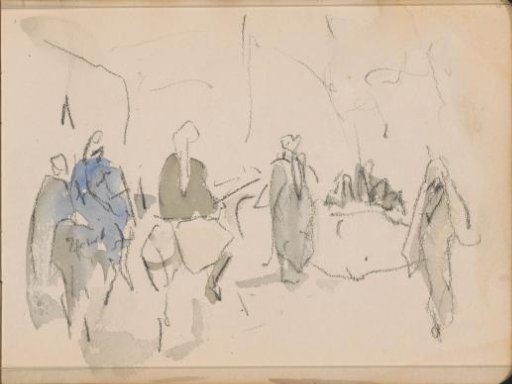 Egyptians on Donkeys