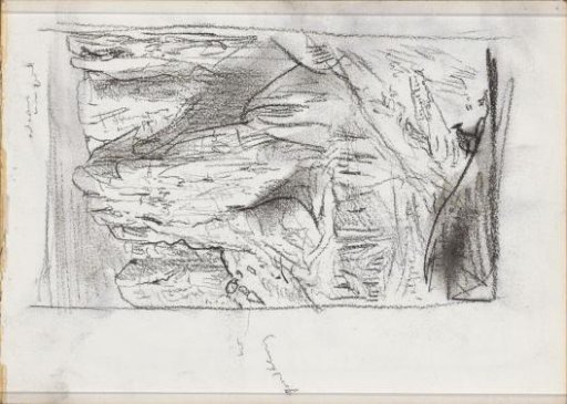 Desert Landscape with Rocks