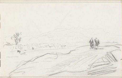 Desert Landscape with Figures