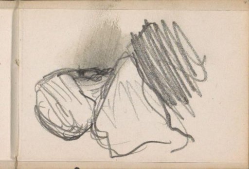 Head of an Algerian man
