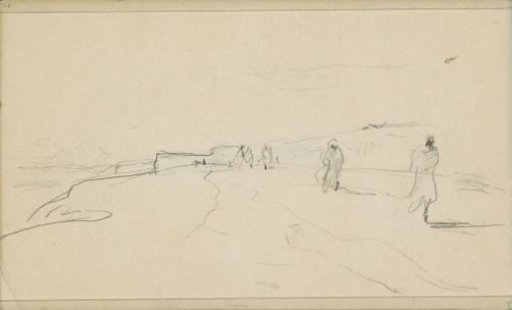 Desert Landscape with Figures