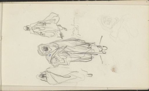 Three Algerians, seen from the front