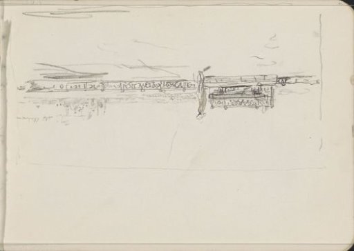 Landscape with the Taj Mahal Located on the Yamuna River