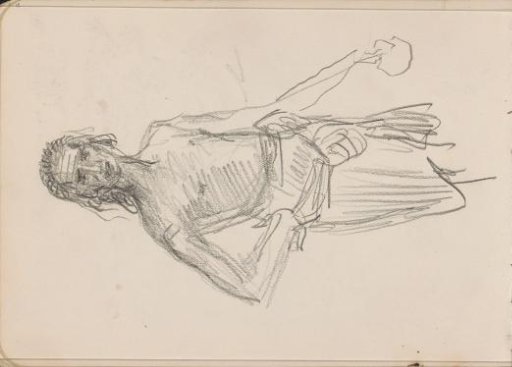 Indian, seen from the front