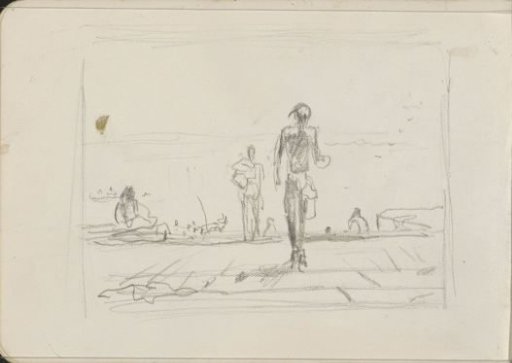Bathing Indians at the Ganges