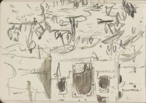 Boats with parasols on the Ganges