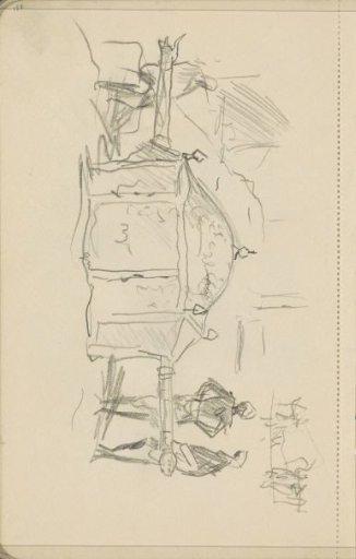 Indians at a palanquin