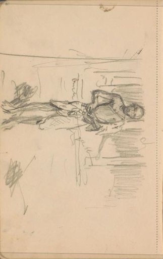 Standing Indian, seen from the front