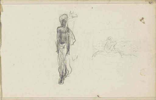 Indian with a turban, seen from the front