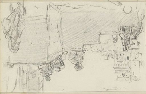 Indians sitting on a staircase