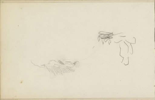 Indian with a turban, seen from the side