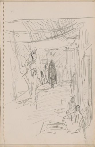 Street with figures