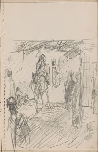 Street with figures