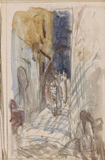 Street with figures