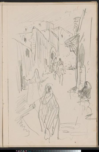 Street with figures