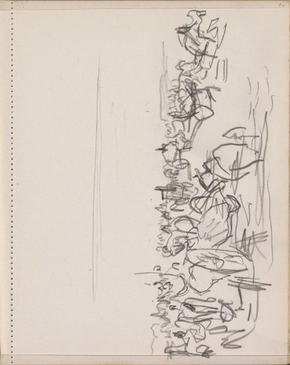 Road with carts and figures
