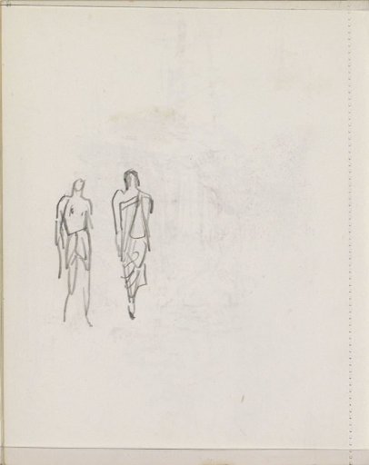 Two Indians, seen from the front