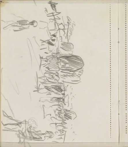 Road with Figures and Ox Carts