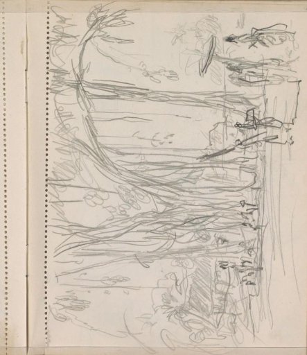 Landscape with palm trees