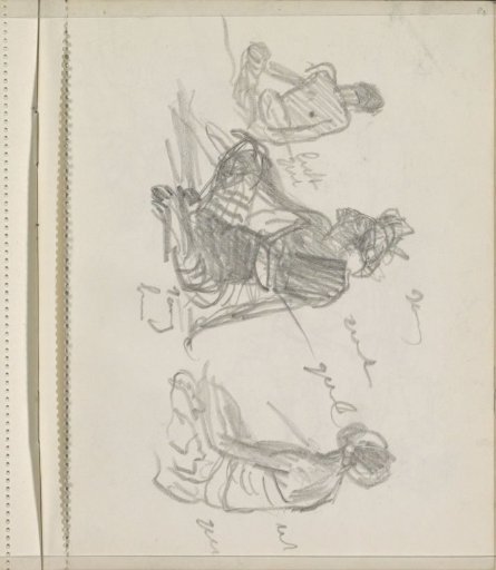Three seated Indonesians