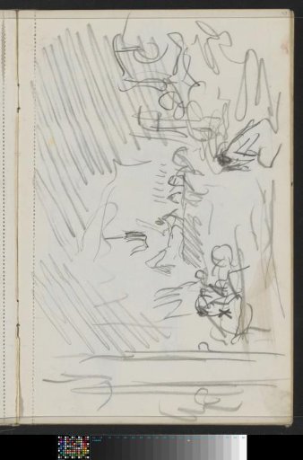 Figures on a stage