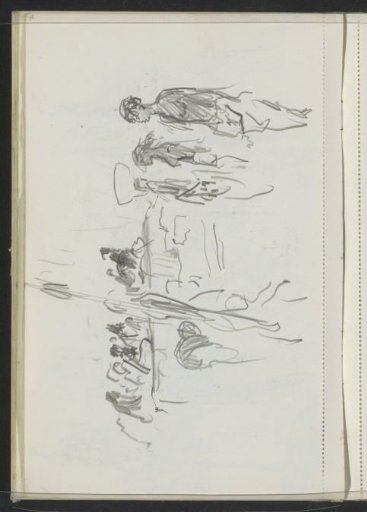 Figures in a procession