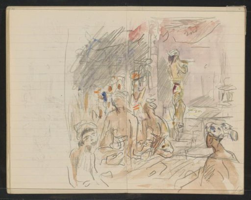 Indonesian women at an altar