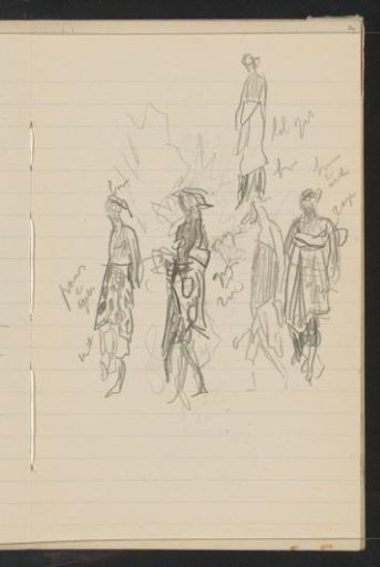 Indonesians in sarongs
