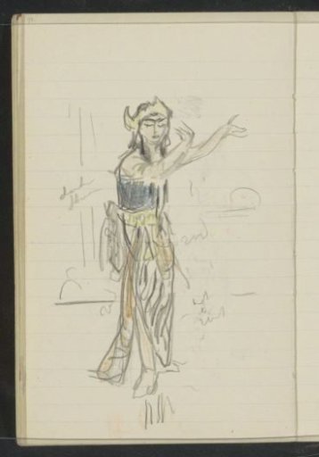 Dancer in traditional costume