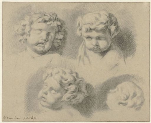 Four Children's Heads