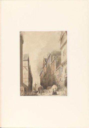 View in a foreign city