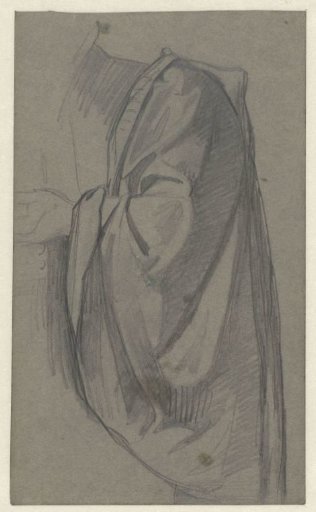 Drapery Study of the Sleeve of a Cloak
