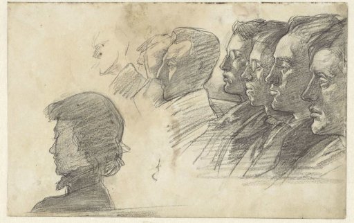 Series of Heads of an Audience