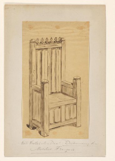 Wooden chair