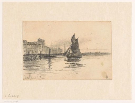 The harbour of Honfleur