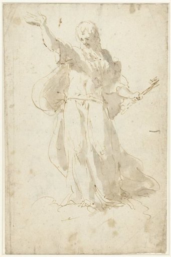 Saint Peter on Clouds