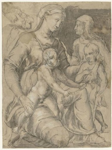 The Holy Family with John the Baptist and Elizabeth