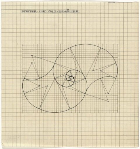 Design for a Salt and Pepper Cellar