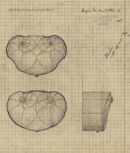 Design for a small jewel box