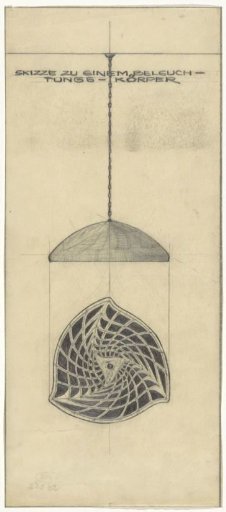 Design for a hanging lamp