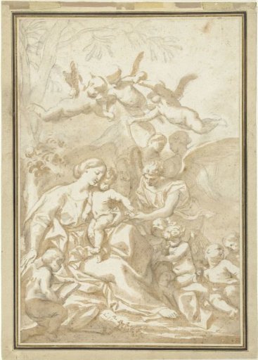 Mary with the Christ Child under a Tree