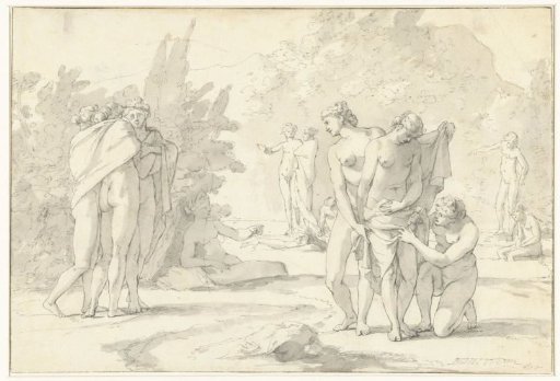 Diana and her companions
